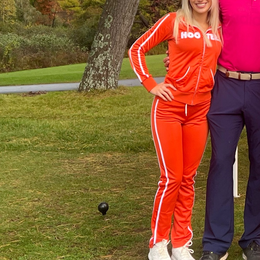 Hooters track suit